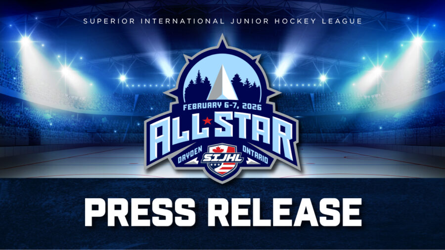 SIJHL ANNOUNCES 2026 ALL-STAR WEEKEND IN DRYDEN